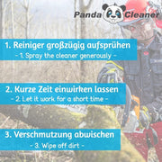 PandaCleaner®  Kettensägenreiniger - Harzentferner div. Größen.