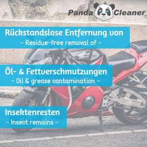 PandaCleaner Motorrad-Reiniger - 1000ml