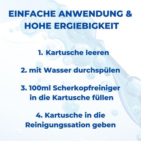 PandaCleaner Scherkopfreiniger 1000ml, 2000ml & 3000ml - Für alle gängigen Hersteller!