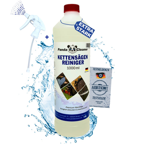 PandaCleaner®  Kettensägenreiniger - Harzentferner div. Größen
