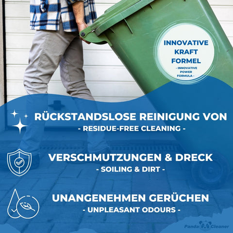 PandaCleaner®  Mülltonnenreiniger Geruchsentferner 1000ml