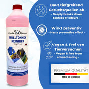 PandaCleaner®  Mülltonnenreiniger Geruchsentferner 1000ml