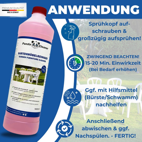 PandaCleaner®  Gartenmöbelreiniger 1000ml