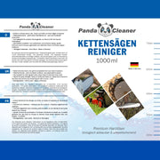 PandaCleaner®  Kettensägenreiniger - Harzentferner div. Größen