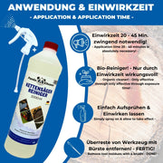 PandaCleaner®  Kettensägenreiniger - Harzentferner div. Größen