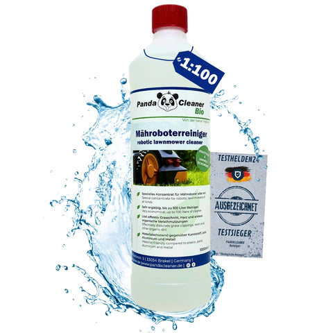 PandaCleaner® 1L Mähroboter Reinigungsmittel für alle Hersteller