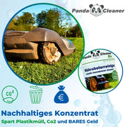 PandaCleaner® 1L Mähroboter Reinigungsmittel für alle Hersteller