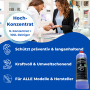 PandaCleaner Schmuck Ultraschallreiniger Grafik mit Produktvorteilen
