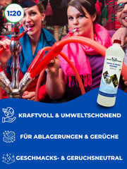 PandaCleaner Wasserpfeifenreiniger Hookah Reiniger 1000ml