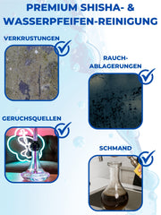 PandaCleaner Wasserpfeifenreiniger Hookah Reiniger 1000ml