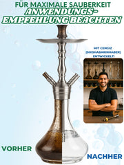 PandaCleaner Wasserpfeifenreiniger Hookah Reiniger 1000ml