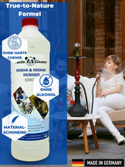 PandaCleaner Wasserpfeifenreiniger Hookah Reiniger 1000ml