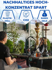 PandaCleaner Wasserpfeifenreiniger Hookah Reiniger 1000ml