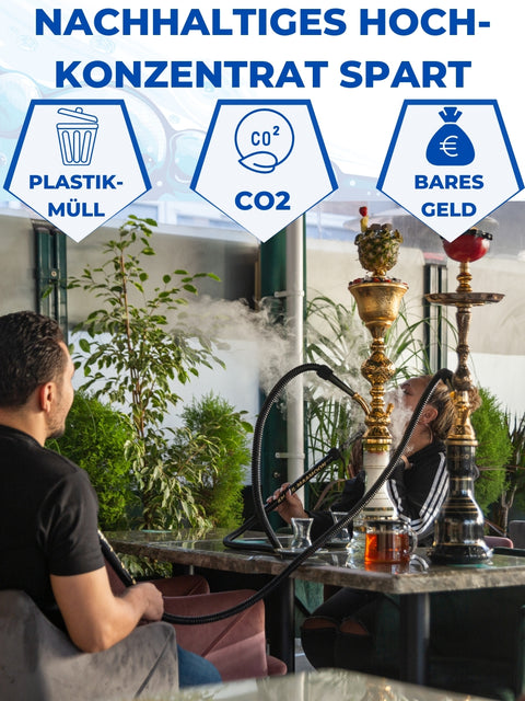 PandaCleaner Wasserpfeifenreiniger Hookah Reiniger 1000ml