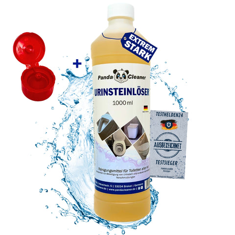 PandaCleaner® Urinstein & Kalkstein Entferner 1000ml mit Dosierhilfe