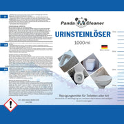 PandaCleaner® Urinstein & Kalkstein Entferner 1000ml mit Dosierhilfe
