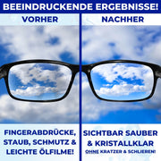 PandaCleaner Brillenreiniger Set 50ml + 100ml + 250ml