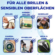 PandaCleaner Brillenreiniger Set 50ml + 100ml + 250ml