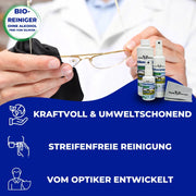 PandaCleaner Brillenreiniger Set 50ml + 100ml + 250ml