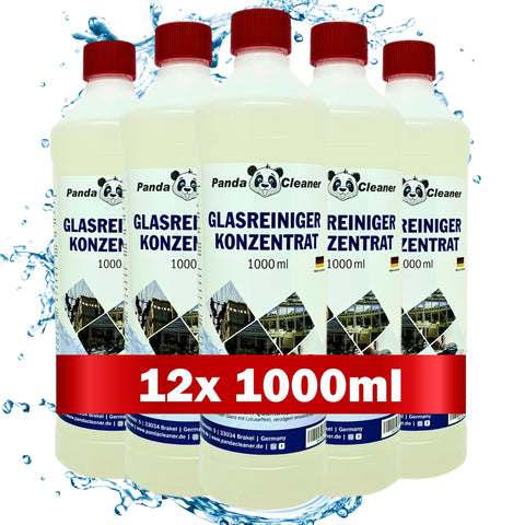 PandaCleaner Glasreiniger-Konzentrat - Fensterreiniger 1000ml, 2000ml & 12000ml!