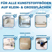 PandaCleaner PVC Bodenreiniger -  Linoleum Reiniger zur Reinigung & Pflege für Vinylboden 1000ml