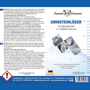PandaCleaner Urinstein & Kalkstein Entferner 1000ml mit Dosierhilfe