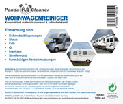 PandaCleaner®  Wohnwagenreiniger Caravan Reiniger 1000ml.