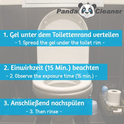 pandacleaner® urinstein & kalkstein entferner 1000ml mit dosierhilfe