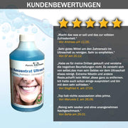 pandacleaner®  ultraschallreiniger dental konzentrat div. größen ab (24,95 €/l)
