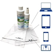 PandaCleaner®  Bildschirmreiniger Set - 100ml Spray + 250ml Nachfüllflasche.