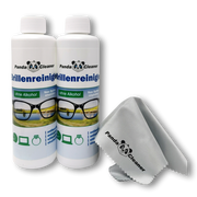 PandaCleaner®  Brillenreiniger Nachfüll-Set - 2 x 250ml Nachfüllflaschen.
