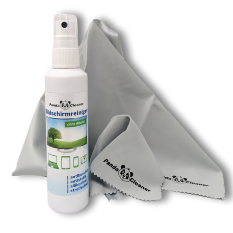 pandacleaner®  bildschirmreiniger einzelflaschen zur auswahl 100ml sprühflasche