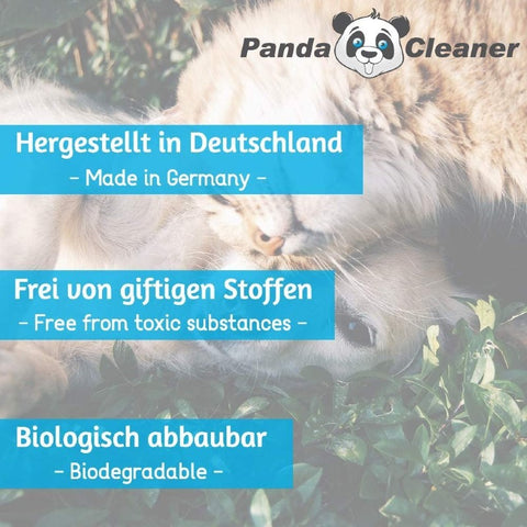 PandaCleaner®  Bio-Urin Attacke gegen Tierurin Katzenurin Hundeurin - div. Größen.