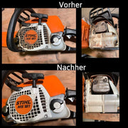 PandaCleaner®  Kettensägenreiniger - Harzentferner div. Größen.