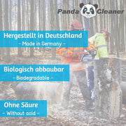 PandaCleaner®  Kettensägenreiniger - Harzentferner div. Größen.