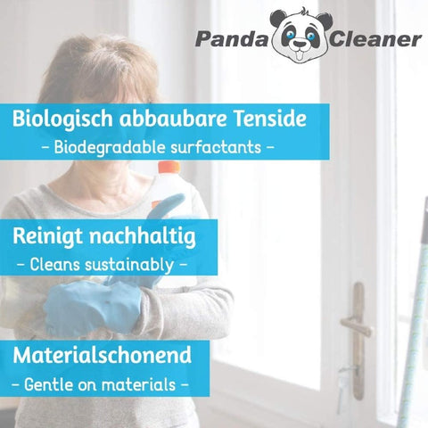 PandaCleaner® Kunststofffensterrahmen Reiniger 1000ml.