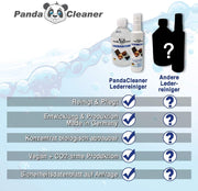 PandaCleaner®  Lederreiniger - div. Größen.