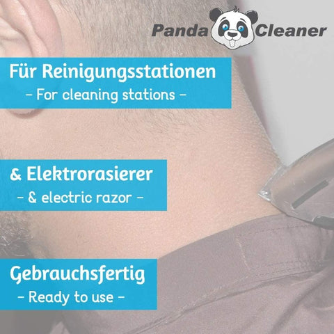 PandaCleaner®  Scherkopfreiniger 2.0 - für alle gängigen Hersteller.