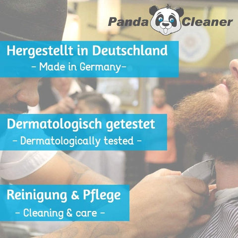 PandaCleaner®  Scherkopfreiniger 2.0 - für alle gängigen Hersteller.
