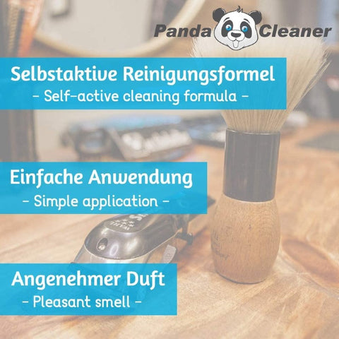 PandaCleaner®  Scherkopfreiniger 2.0 - für alle gängigen Hersteller.