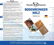PandaCleaner® Holzboden Reiniger 1000ml.