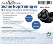 PandaCleaner®  Scherkopfreiniger 2.0 - für alle gängigen Hersteller.